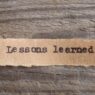 Key financial lessons