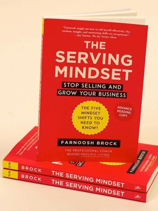 Book Giveaway for 7 Paperback Copies of The Serving Mindset