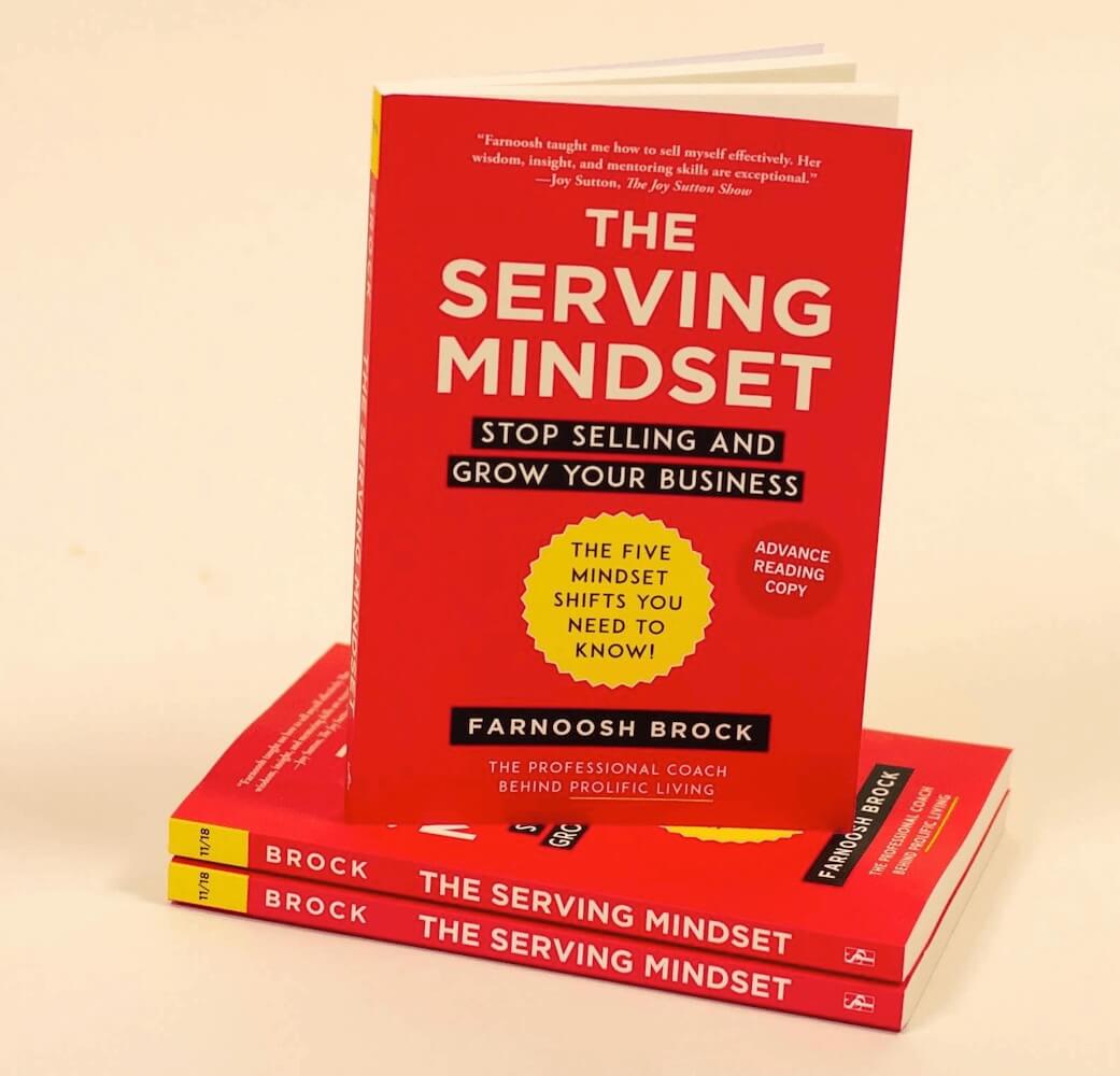Book Giveaway for 7 Paperback Copies of The Serving Mindset