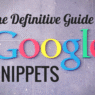 Google Snippets - I DONE THIS