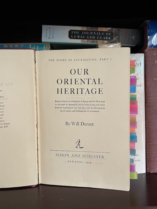 Our Oriental Heritage – Jamie Todd Rubin