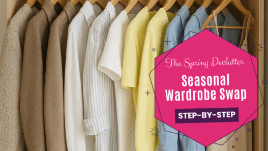 Wardrobe declutter