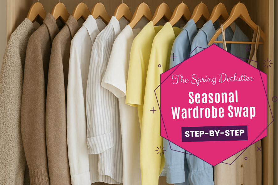 Wardrobe declutter