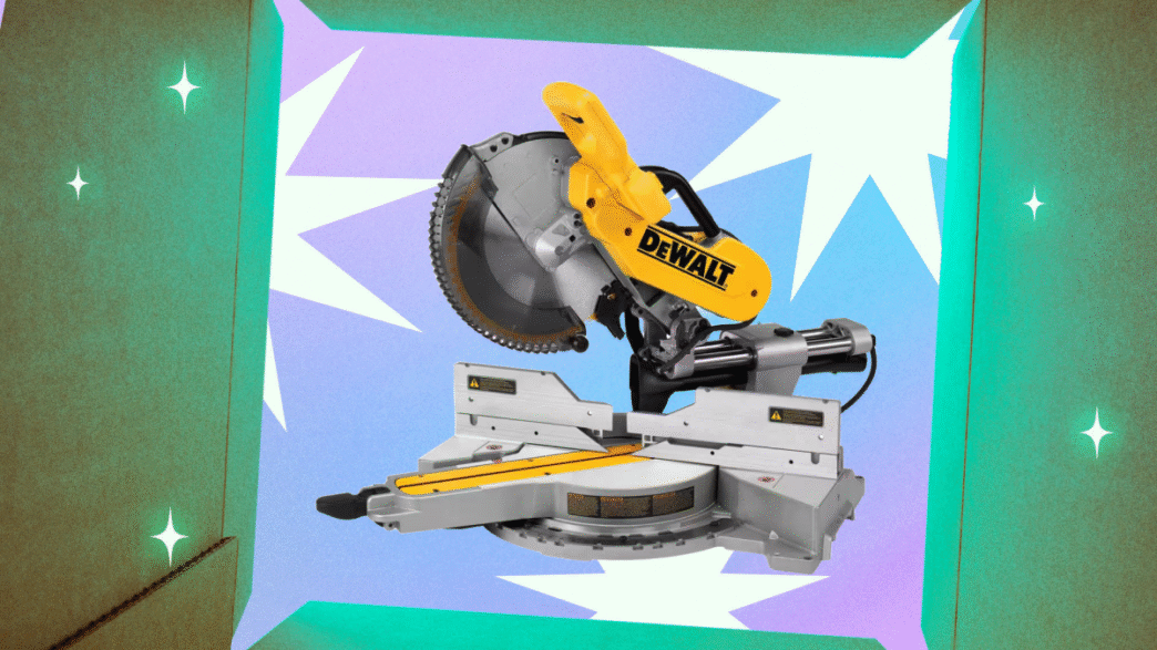 The Best DeWalt Miter Saw Is 43% Off at Home Depot Right Now, and It Comes With a Stand