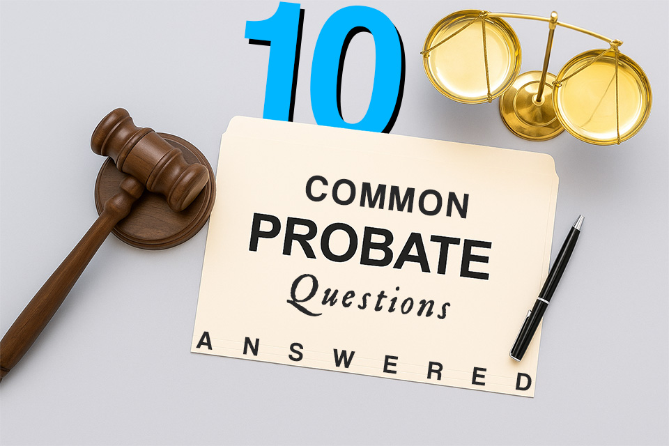 10 Common Probate Questions Answered