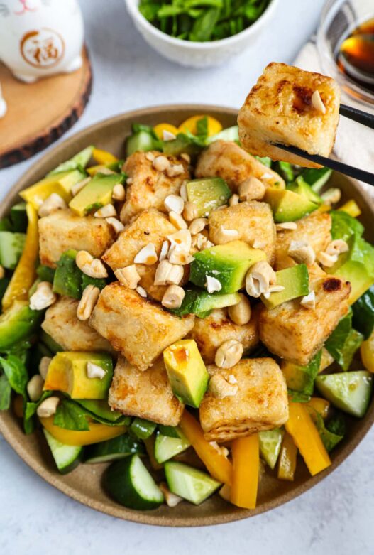 Crispy Tofu Salad | Pickled Plum