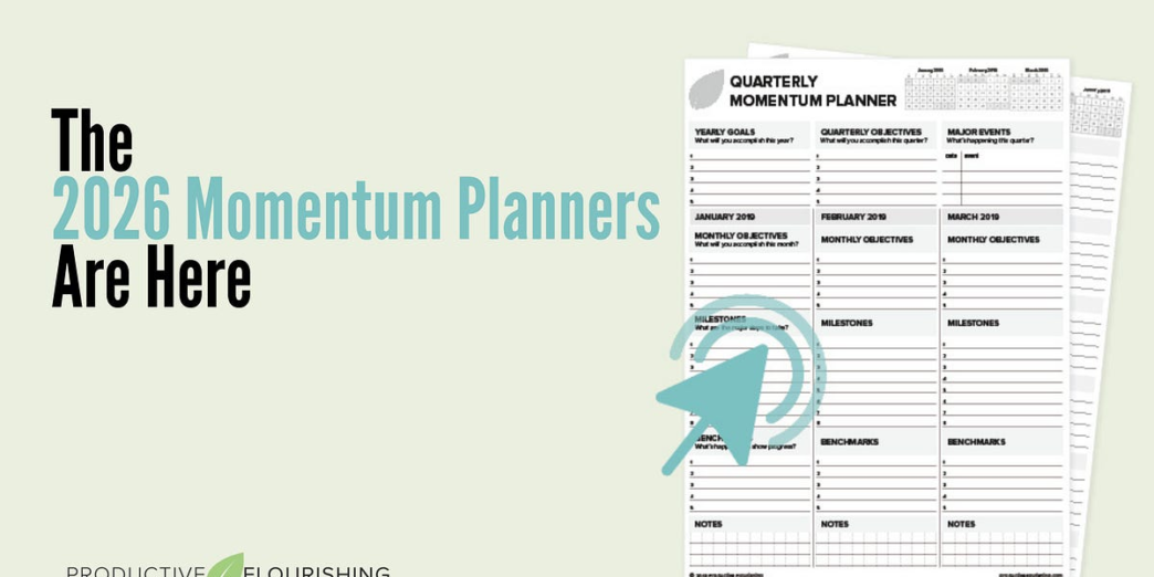 The 2026 Momentum Planners Are Here