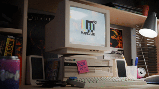 The Maingear Retro95 Gaming PC Is an Absolute Delight