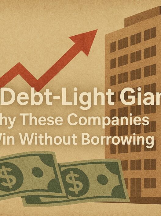These Companies Win Without Borrowing