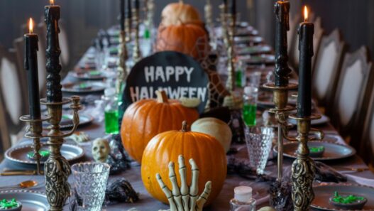 Zombie themed Halloween party