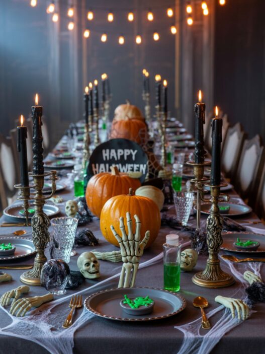 Zombie themed Halloween party