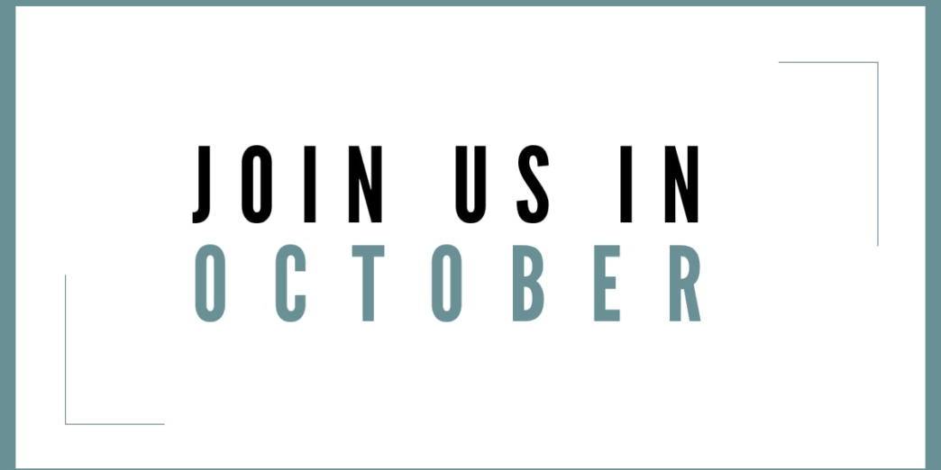 Join Us for Our October Community Calls