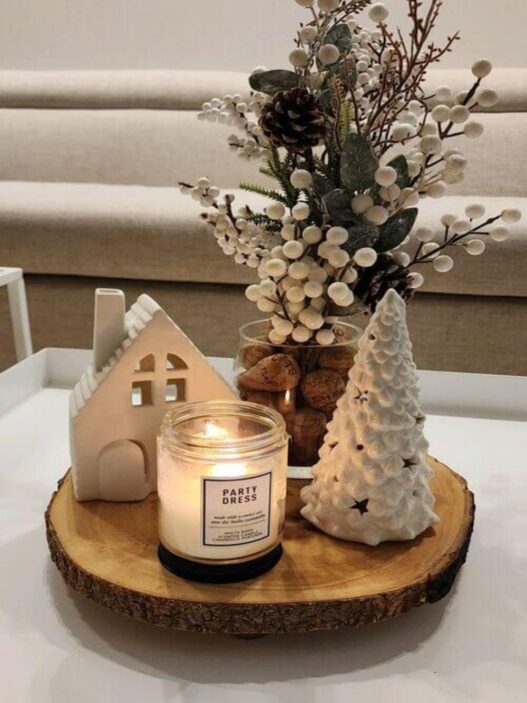 18 Modern Christmas Tray Decor Ideas That Instantly Elevate Your Holiday Home