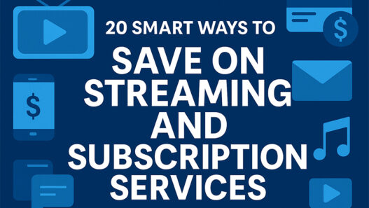 20 Smart Ways to Save on Streaming and Subscription Services