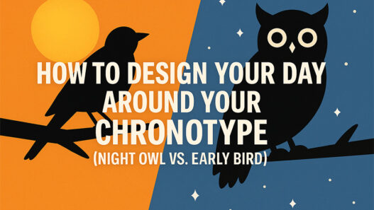 Design the Day Around Your Chronotype (Night Owl vs. Early Bird)