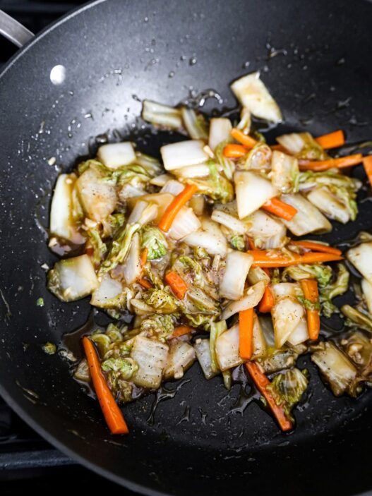 how to make cabbage stir fry