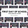 First Day Of School Chalkboard Printables (Free for 2025)