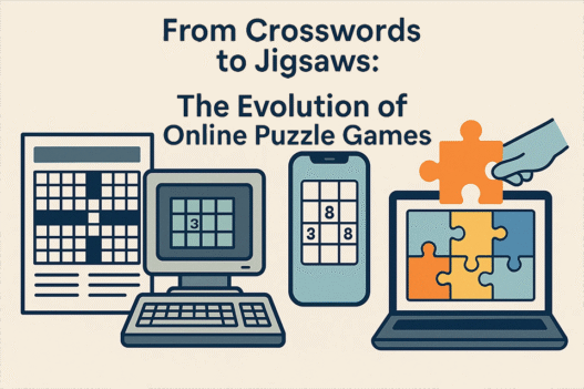From Crosswords to Jigsaws: The Evolution of Online Puzzle Games