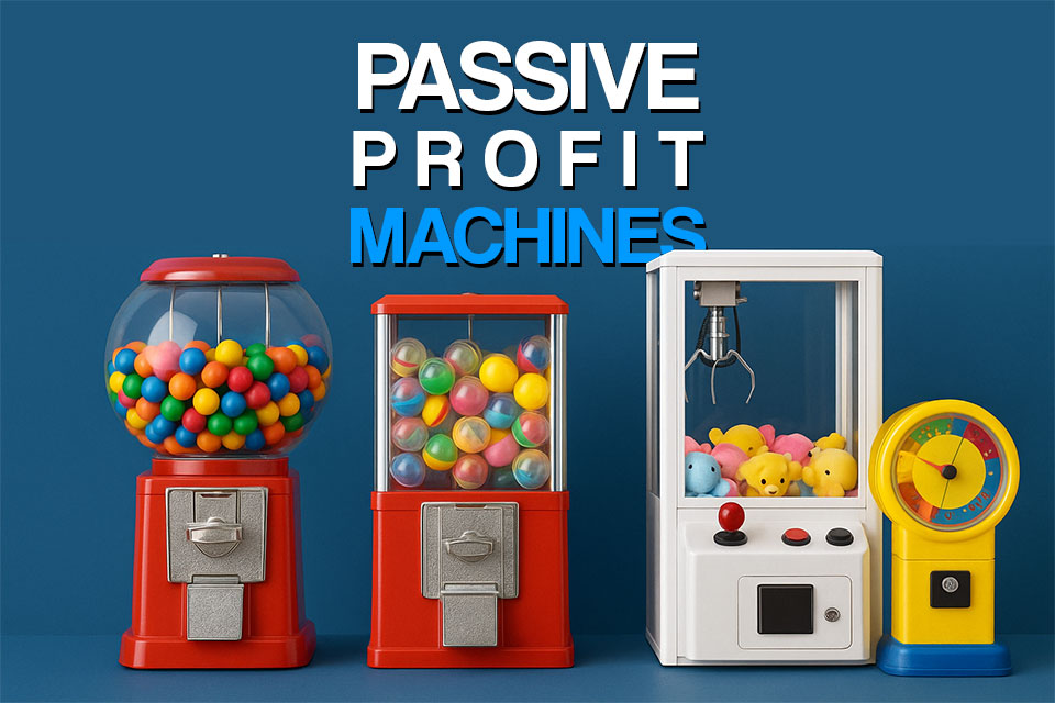 From Gumballs to Gaming: A Beginner’s Guide to Passive-Profit Machines
