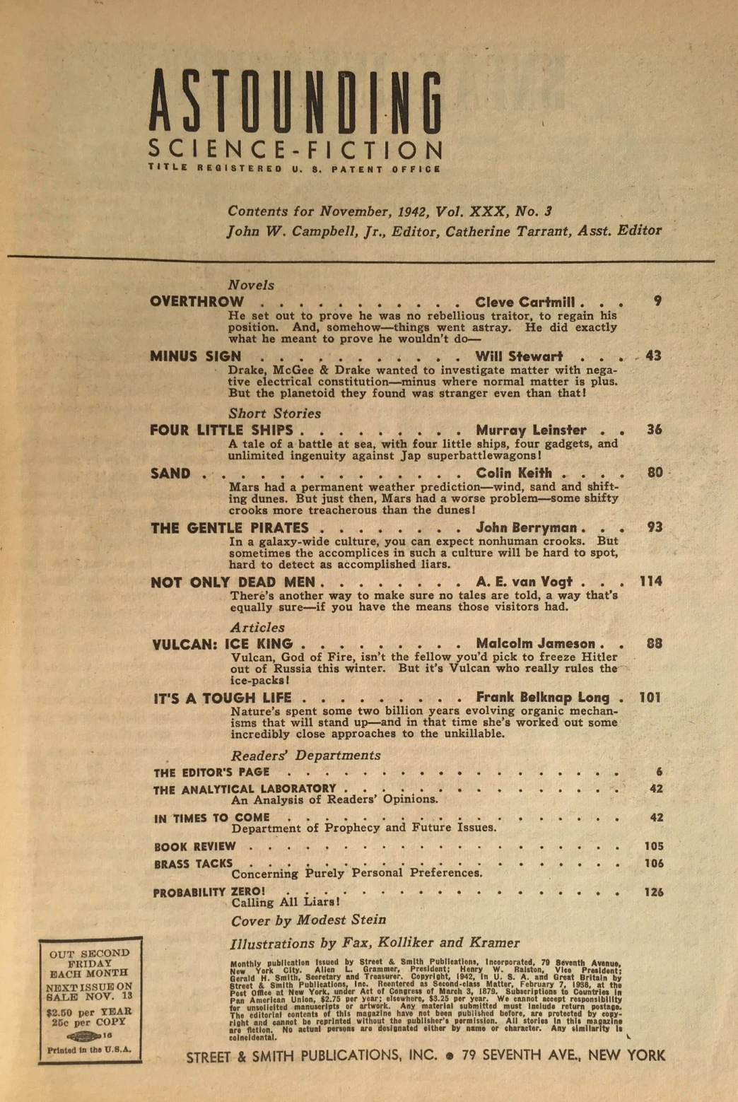 November 1942 – Jamie Todd Rubin