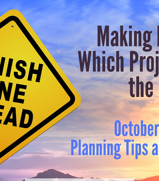 October 2025 Planning Tips and Resources