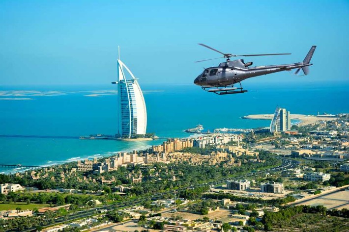 A Helicopter Ride, Top Things to Do in Dubai at Night