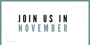 Join Us for Our November Community Calls