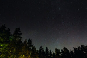 night stars milky way, Nuuksio National Park