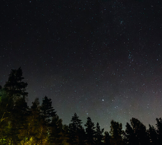 night stars milky way, Nuuksio National Park