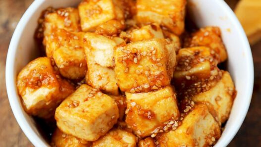 Honey Sriracha Tofu | Pickled Plum