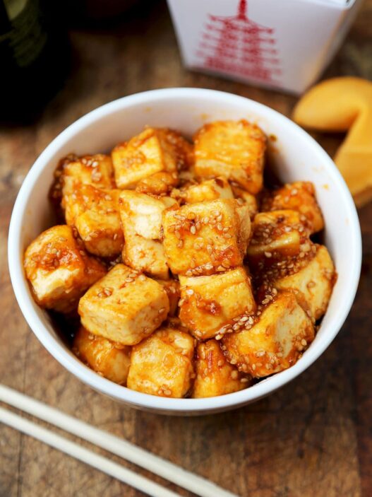 Honey Sriracha Tofu | Pickled Plum