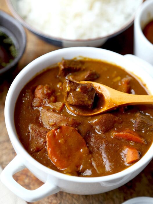 Japanese curry rice