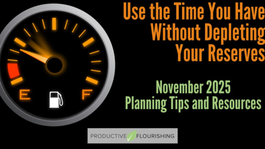 November 2025 Planning Tips and Resources