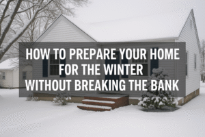 Prepare Your Home for the Winter Without Breaking the Bank