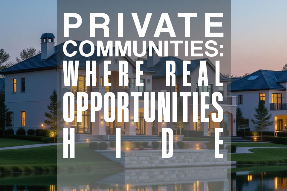 Private Community Arbitrage: Where the Real Opportunities Hide