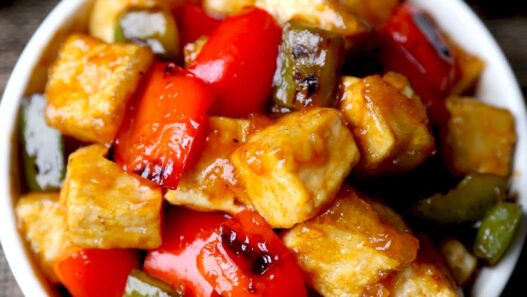 sweet and sour tofu