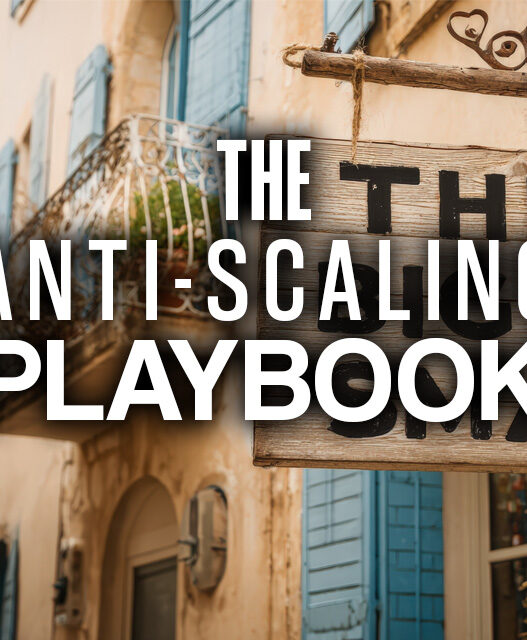 The Anti-Scaling Playbook: Why Staying Small Can Outperform “Growth at All Costs”