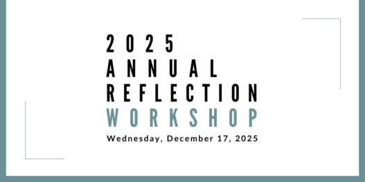 Join us for our Annual Reflection Workshop on December 17, 2025 at 11am PST