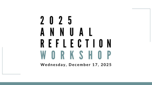 Join us for our Annual Reflection Workshop on December 17, 2025 at 11am PST