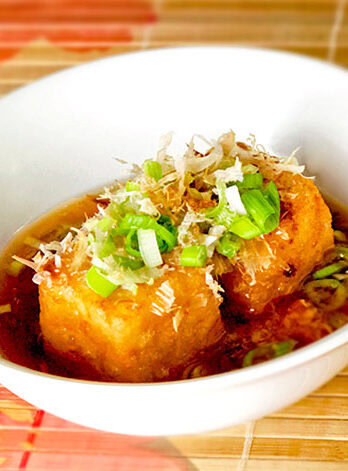 Agedashi Tofu - Deep Fried Tofu in Tsuyu Broth