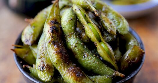 Edamame with Soy and Sesame Sauce