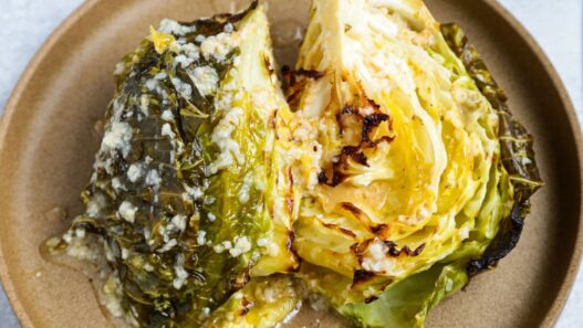 Foil Baked Cabbage With Salt Koji