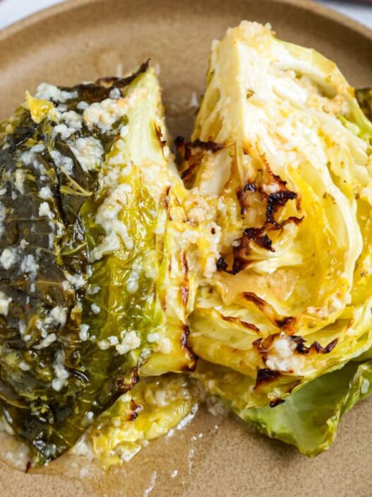 Foil Baked Cabbage With Salt Koji