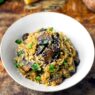 Roasted Spaghetti Squash with Mushrooms