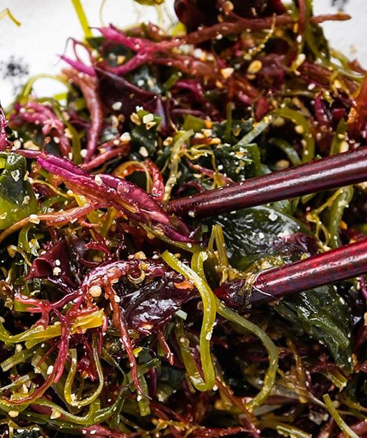 Seaweed Salad (海藻サラダ) | Pickled Plum