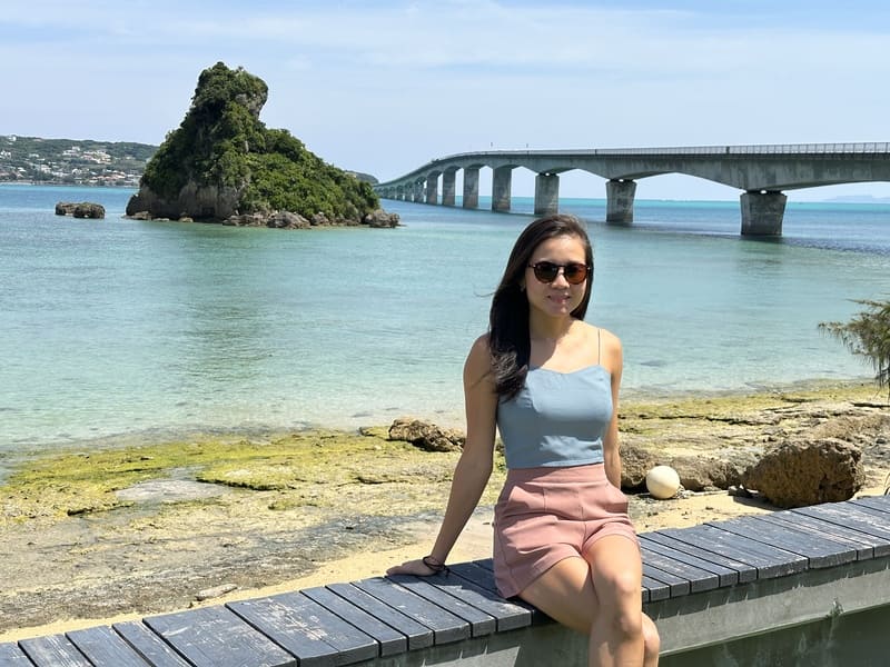 Kouri Bridge, okinawa, japan