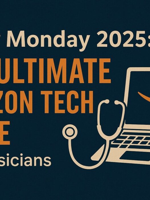 Cyber Monday 2025: The Ultimate Amazon Tech Guide for Physicians