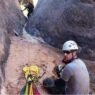 rapelling in sand
