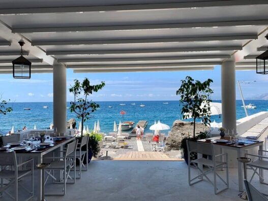 Treville Beach Club, Best beach clubs in positano, italy