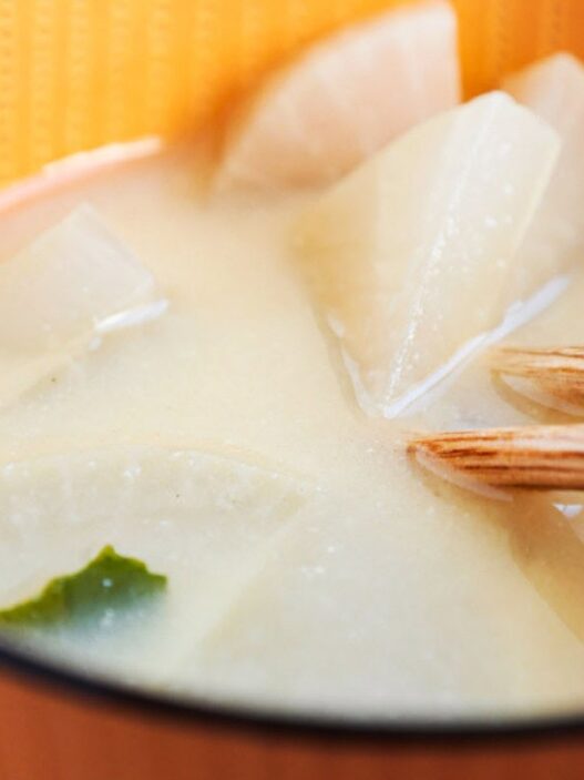 Daikon Miso Soup (Light & Comforting)